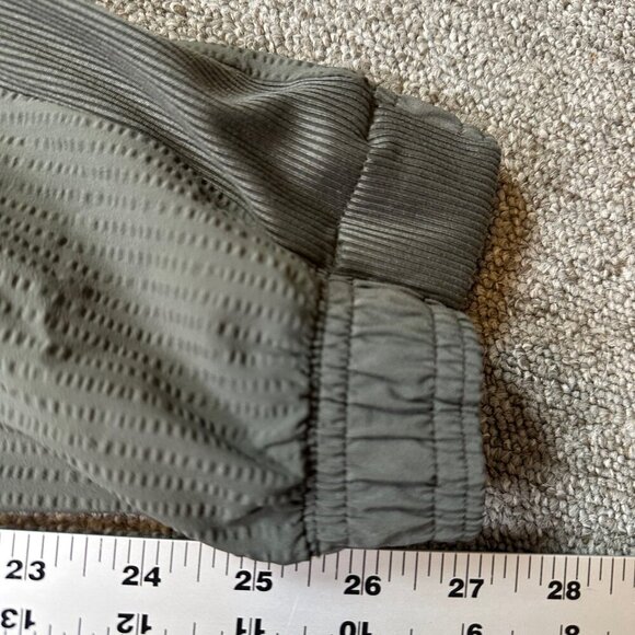 Athleta Textured Brooklyn Jogger Pants Mountain Olive Green Women's Size 2 - Picture 5 of 6